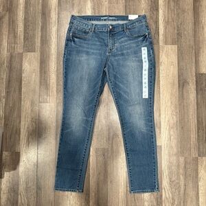 NWT OLD NAVY Mid Wash Mid Rose Skinny Jean (14)